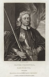 Oliver Cromwell alkotó: English School