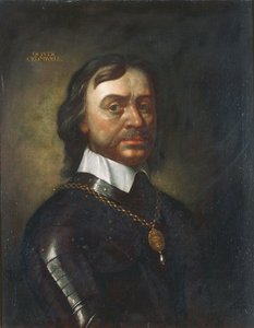 Oliver Cromwell, 1670-90 körül (olaj, vászon) alkotó: English School