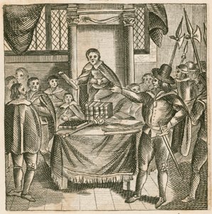Oliver Cromwell felmondja a Rump parlamentet alkotó: English School