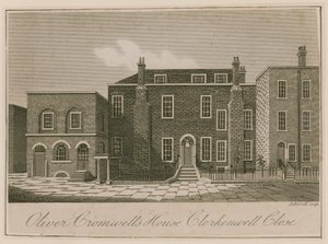 Oliver Cromwells ház, Clerkenwell Close, London alkotó: English School