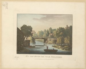 Am Fluss Lee in der Nähe von Stratford