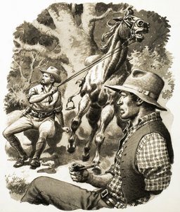 Menekülésben: Vadászik -- száz emberi véreb alkotó: English School