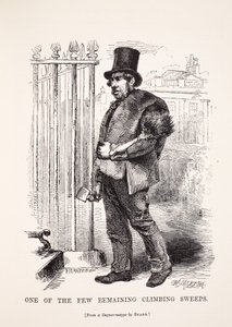 A néhány megmaradt kéményseprő egyike, Richard Beard dagerrotípiájából, illusztrációja a London Labor és a London Poor, Henry Mayhew, pub. 1862 alkotó: English School