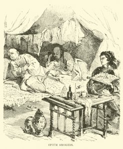 Ópiumdohányosok alkotó: English School
