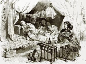 Ópium dohányosok alkotó: English School