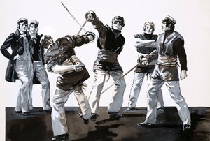 Otto Von Bismarck 27 párharcból 26-ot nyert alkotó: English School