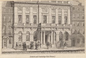 Oxford és Cambridge Club House, London alkotó: English School