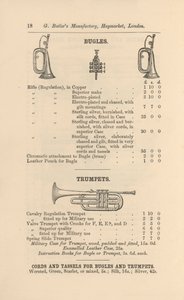 Oldal G Butler Illusztrált Hangszerkatalógusából (metszet) alkotó: English School