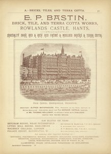 Oldal a The Architects, Surveyors and Engineers Compendium 1892-ből