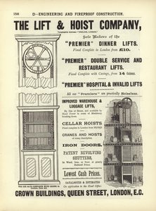 Oldal a The Architects, Surveyors and Engineers Compendium 1892-ből alkotó: English School