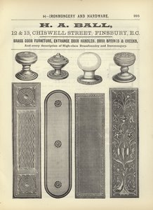 Oldal a The Architects, Surveyors and Engineers Compendium 1892-ből
