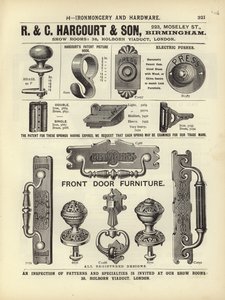Oldal a The Architects, Surveyors and Engineers Compendium 1892-ből