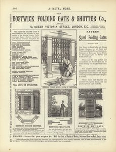 Oldal a The Architects, Surveyors and Engineers Compendium 1892-ből alkotó: English School