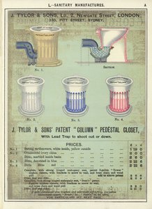 Oldal a The Architects, Surveyors and Engineers Compendium 1892-ből alkotó: English School