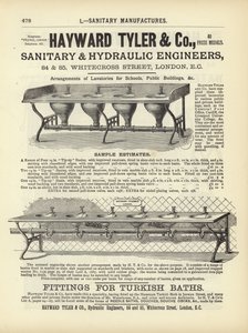 Oldal a The Architects, Surveyors and Engineers Compendium 1892-ből