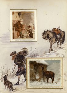 Oldal a késő viktoriánus vendégkönyvből (multimédiás)