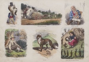 Oldal a Vonzó képeskönyvből (színes metszet) alkotó: English School