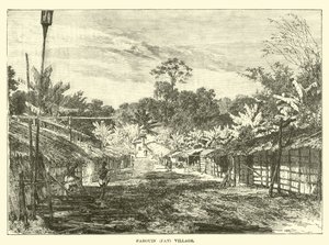 Pahouin (Fan) falu alkotó: English School