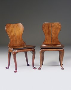 George II előszoba-szék pár, 1730 körül alkotó: English School