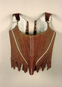 Pár szállás, 1775 körül (vászon és bálnacsont) alkotó: English School