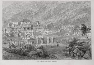 Sans Souci palota, Észak-Hayti, Santo Domingo múltjából és jelene, Samuel Hazard, pub. 1873-ban alkotó: English School