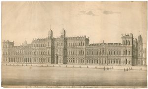 Whitehall palota. Megjelent 1748
