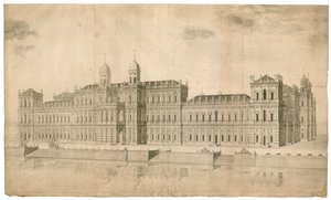 Whitehall palota. Megjelent 1748