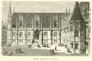 Törvényszék, Rouen, 1870. december alkotó: English School