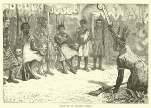Az Ashanti Chiefs Palaver alkotó: English School