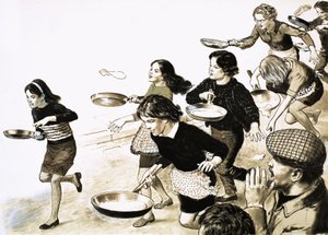 Palacsinta verseny alkotó: English School