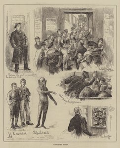 Pantomim jegyzetek (metszet) alkotó: English School