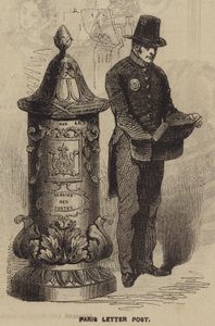 Párizsi levélposta (metszet) alkotó: English School