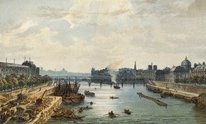 Párizs, a Pont Carrousel felől alkotó: English School