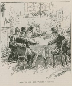Pészah estéje – a Széder-szolgálat alkotó: English School
