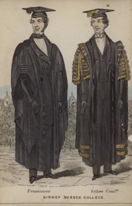 Nyugdíjas, köztisztviselő, Sidney Sussex College alkotó: English School