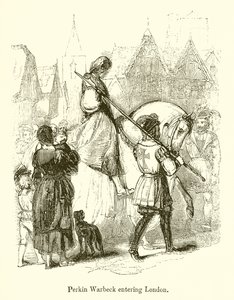 Perkin Warbeck belép Londonba alkotó: English School