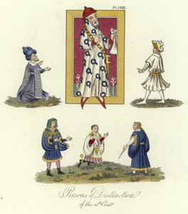 A 15. század jeles személyei alkotó: English School