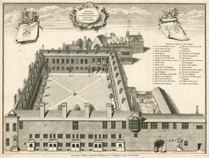 A londoni Gresham College perspektivikus képe alkotó: English School