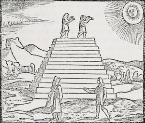 „Peruians Worshiping the Sun” a „The Narrative and Critical History of America”-ból, szerkesztette Justin Winsor, London, 1886 alkotó: English School