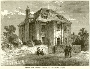 Nagy Péter háza Deptfordban (1850)