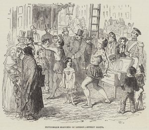 London festői vázlatai, utcai látnivalók (metszet) alkotó: English School