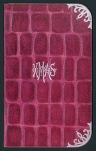 Rózsaszín karácsonyi pénztárca, karácsonyi kártya alkotó: English School