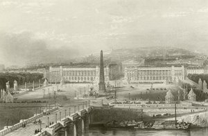 Place de la Concorde – Párizs alkotó: English School