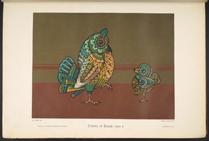 ii. tábla, a Studies in Designtól. [60 színes tábla.] alkotó: English School