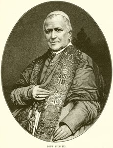 Pius pápa IX alkotó: English School