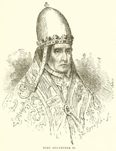 Szilveszter pápa II alkotó: English School