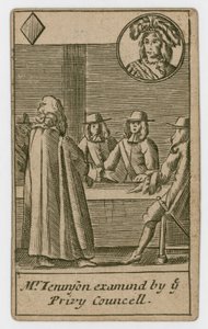 Popish Plot játékkártya, 1679 alkotó: English School
