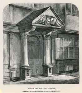Veranda és egy ház egy része alkotó: English School