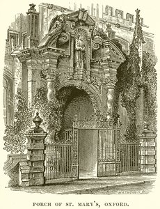 St. Marys tornáca, Oxford alkotó: English School