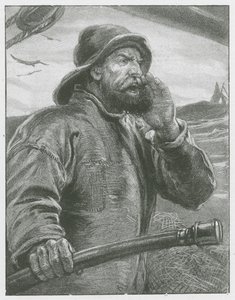 "Port! Port! He Bawled" (litográfia) alkotó: English School